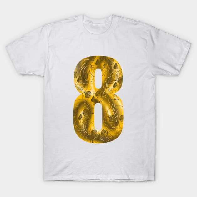 number eight T-Shirt by sibosssr